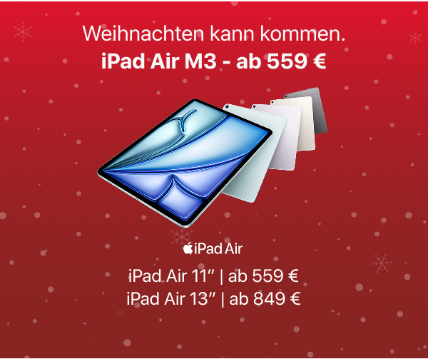 Weihnachten kann kommen